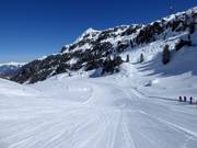 Piste de difficulté moyenne Grünseeabfahrt