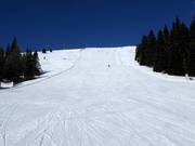 Très bonne préparation des pistes au Lachtal