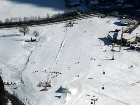 Domaines skiables pour les débutants dans le massif du Glockner – Débutants Rauriser Hochalmbahnen – Rauris