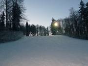 Piste de ski nocturne