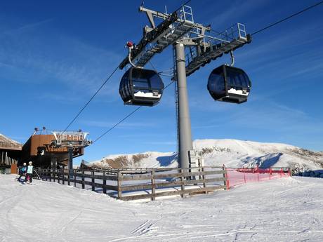 Ortler Skiarena: Taille des domaines skiables – Taille Meran 2000 (Merano 2000)