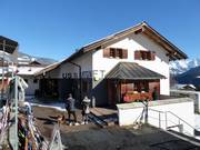 Restaurant Curtginet à la station de la vallée à Waltensburg