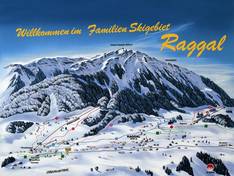 Plan des pistes Raggal