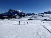 Piste facile vers le télésiège Paradiso