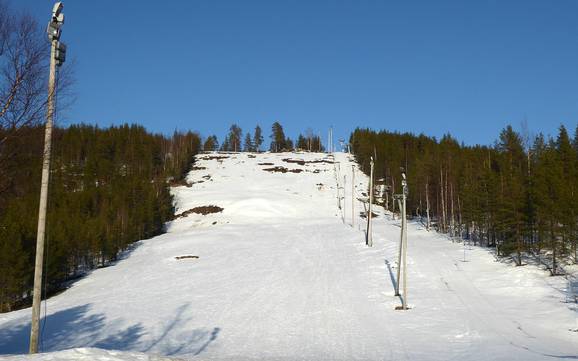 Skier près de Överkalix