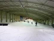 Vue d'en haut sur la piste