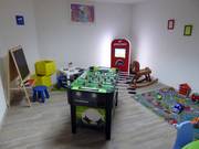 Salle de jeux sur l'Alp Trida Sattel dans le restaurant Sattel