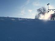 Le seul tronçon difficile de la piste