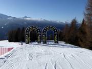 Départ piste Dolomitica