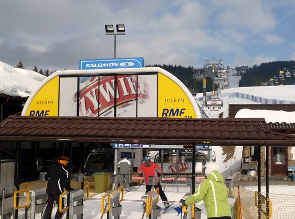 Duża Kolej (A) - 6 places | Télésiège rapide (débrayable) avec capots de protection