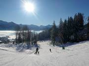 Piste familiale de difficulté moyenne