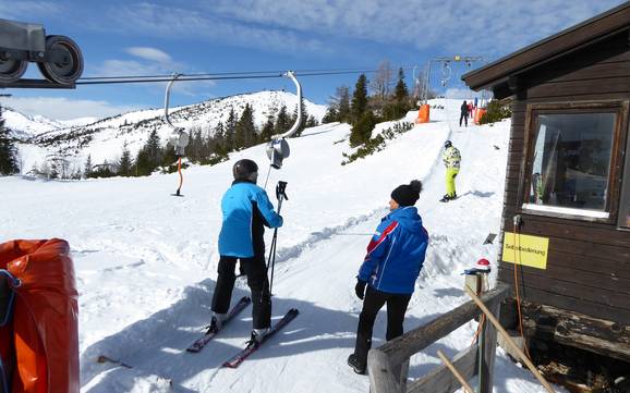 Massif du Salzkammergut: amabilité du personnel dans les domaines skiables – Amabilité Feuerkogel – Ebensee