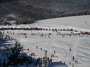 La piste d'entraînement depuis Steinbrink
