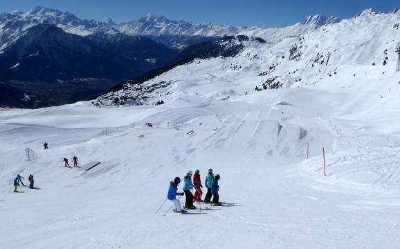 Snowparks Alpes tessinoises – Snowpark Aletsch Arena – Riederalp/Bettmeralp/Fiesch Eggishorn