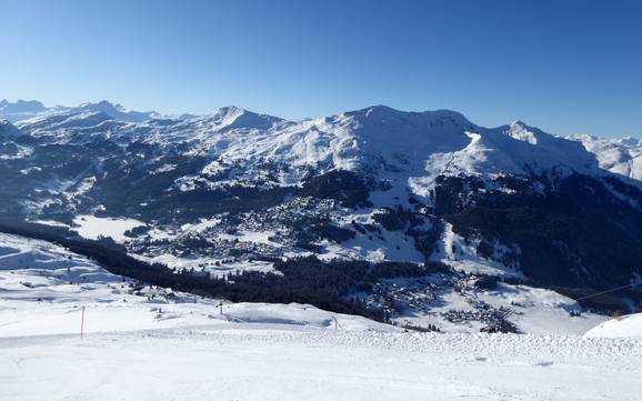 Schanfigg: Taille des domaines skiables – Taille Arosa Lenzerheide