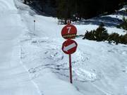 Signalisation classique des pistes