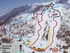 Plan des pistes Rauma