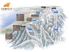 Plan des pistes Biwako Valley