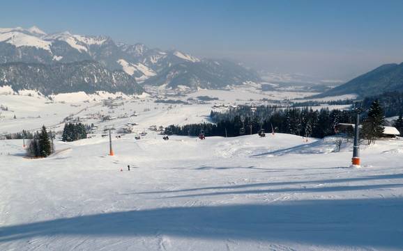 Skier près de Walchsee