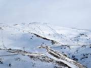 Vue sur le domaine skiable Sierra Nevada
