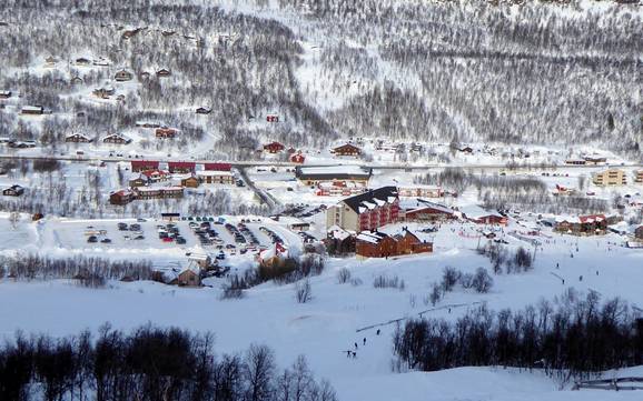Funäsfjällen: Accès aux domaines skiables et parkings – Accès, parking Tänndalen