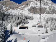 Gaistal - 6 places | Télésiège rapide (débrayable) avec capots de protection et sièges chauffants