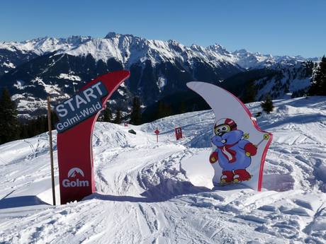 Stations de ski familiales Montafon – Familles et enfants Golm