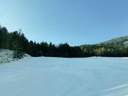 Pente raide piste rouge