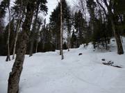 Piste difficile La Chute