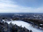 Vue depuis le sommet du Mont Tremblant