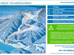 Plan des pistes Herzogstand – Walchensee