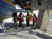 Aide à l'embarquement au télésiège