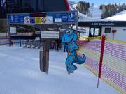 Accès enfants au télésiège