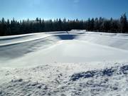 Le nouveau bassin de stockage à côté du Junior Ski Zirkus