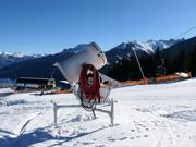 Enneigement dans la station de ski Rangger Köpfl à Oberperfuss