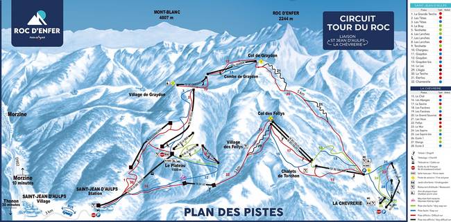 Roc d'Enfer – St. Jean d'Aulps-La Grande Terche/Bellevaux-La Chèvrerie Roc d'Enfer – St. Jean d'Aulps-La Grande Terche/Bellevaux-La Chèvrerie