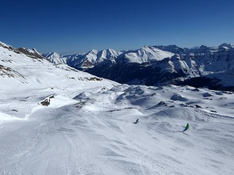Diversité des pistes Alpes de l'Adula – Diversité des pistes Vals – Dachberg