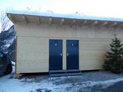 Installations sanitaires soignées à la station de vallée