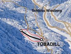 Plan des pistes Rotecklift – Tobadill