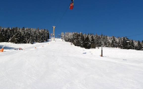 Domaines skiables pour skieurs confirmés et freeriders Monts Métallifères allemands – Skieurs confirmés, freeriders Fichtelberg – Oberwiesenthal
