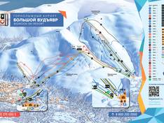 Plan des pistes Big Wood