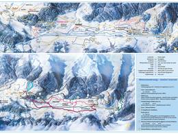 Plan des pistes Gasse – Ridnaun
