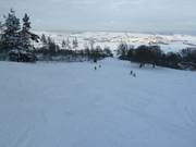 La piste du Hesselberg