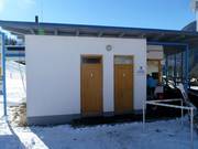 Sanitaires bien entretenus au télésiège Rifenalbahn