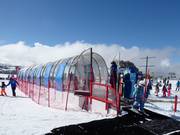 Pete's Train - Tapis roulant/Moving Carpet recouvert d’une galerie