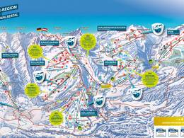 Plan des pistes Ifen