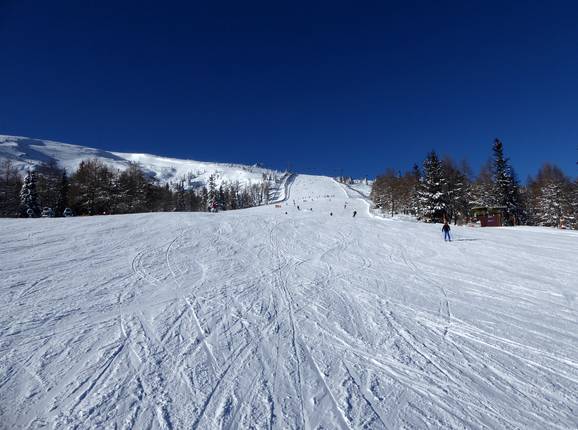 Large piste des alpages au Aineck