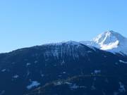 Depuis le Zirler Berg, on peut bien apercevoir le Rangger Köpfl.