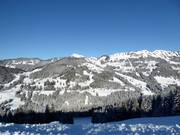 Vue de Gryon vers Chaux Ronde