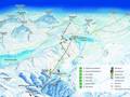 Plan des pistes Weißsee Gletscherwelt – Uttendorf